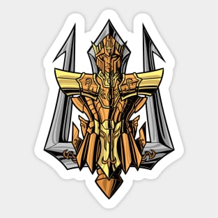 Poseidon Cloth Sticker